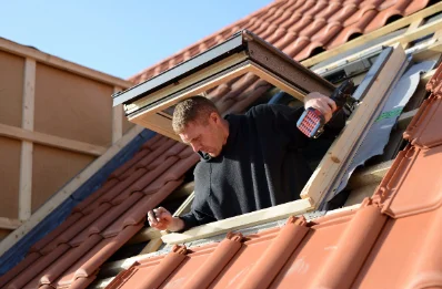 Pose de fenêtres de toit Velux à Draché